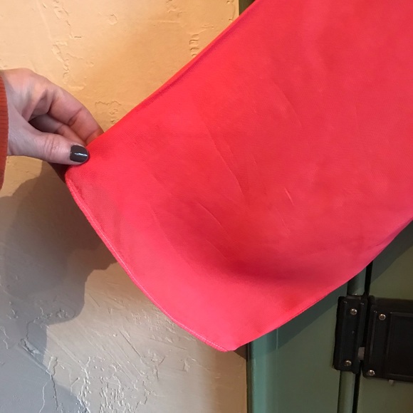 WOO Cotton Coral Fringe Kaftan Peasant Tunic Top or Beach Cover Up Sz L - Picture 6 of 9